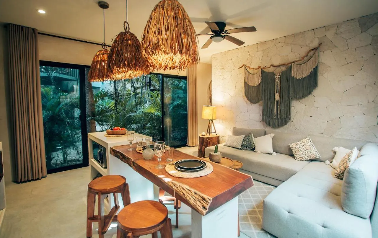Vida Boho Apart 3 With Special Fee To Access Hotel Bardo Tulum 0*,  Mexico