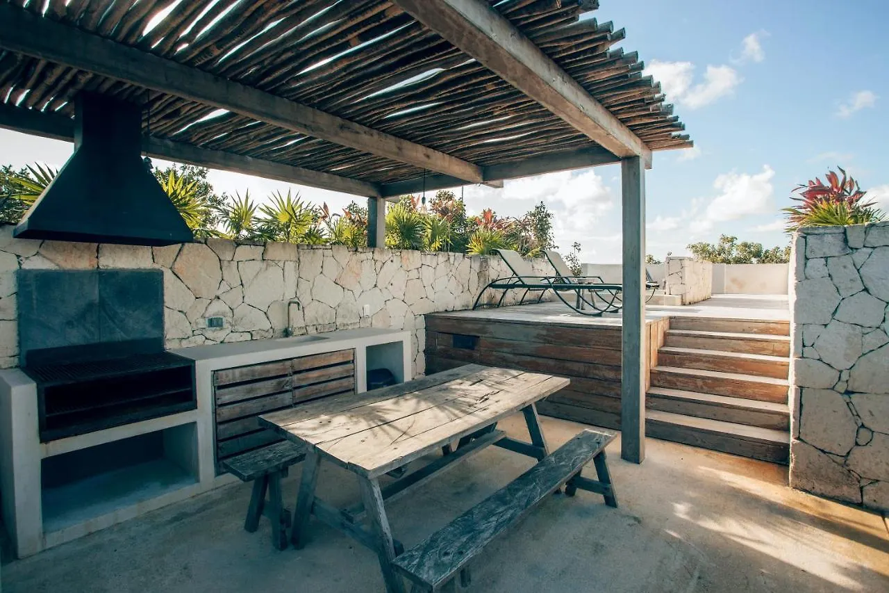 Vida Boho Apart 3 With Special Fee To Access Hotel Bardo Tulum Appartamento